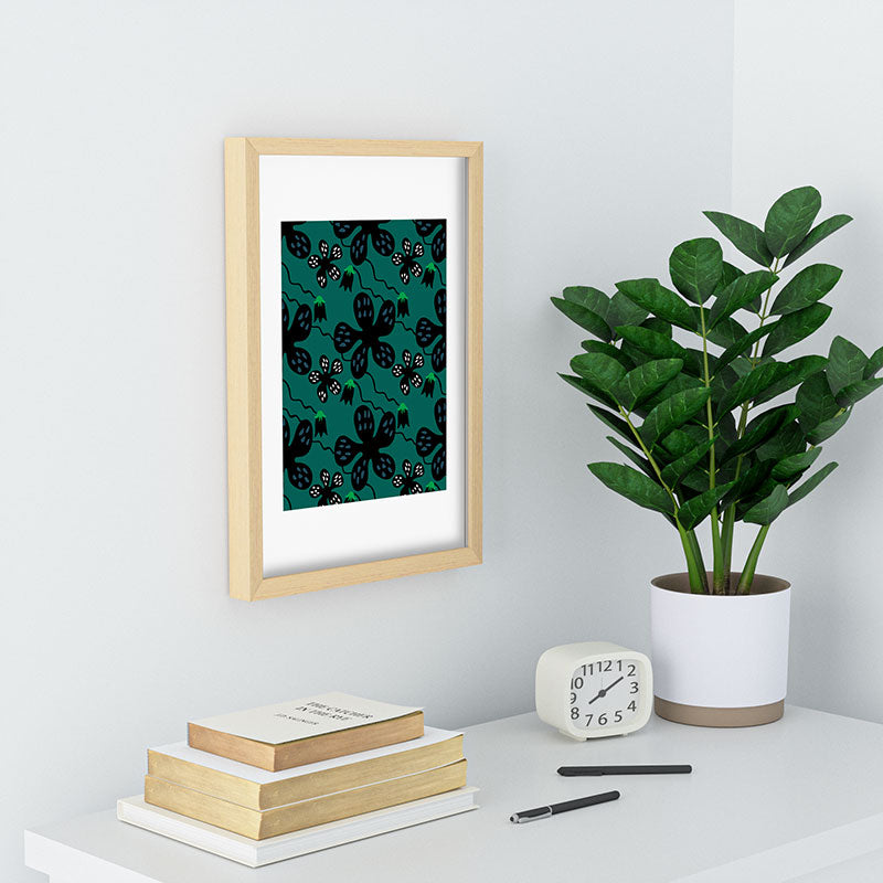 Camilla Foss Scandi Meadow Recessed Framing Rectangle
