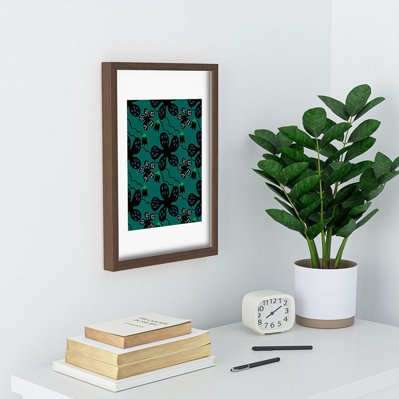 Camilla Foss Scandi Meadow Recessed Framing Rectangle