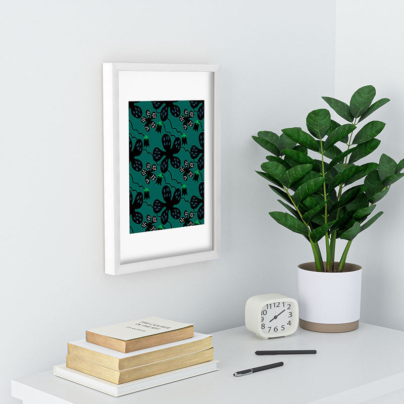 Camilla Foss Scandi Meadow Recessed Framing Rectangle