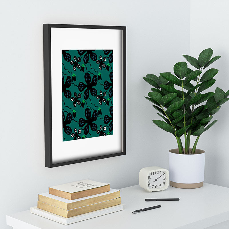 Camilla Foss Scandi Meadow Recessed Framing Rectangle