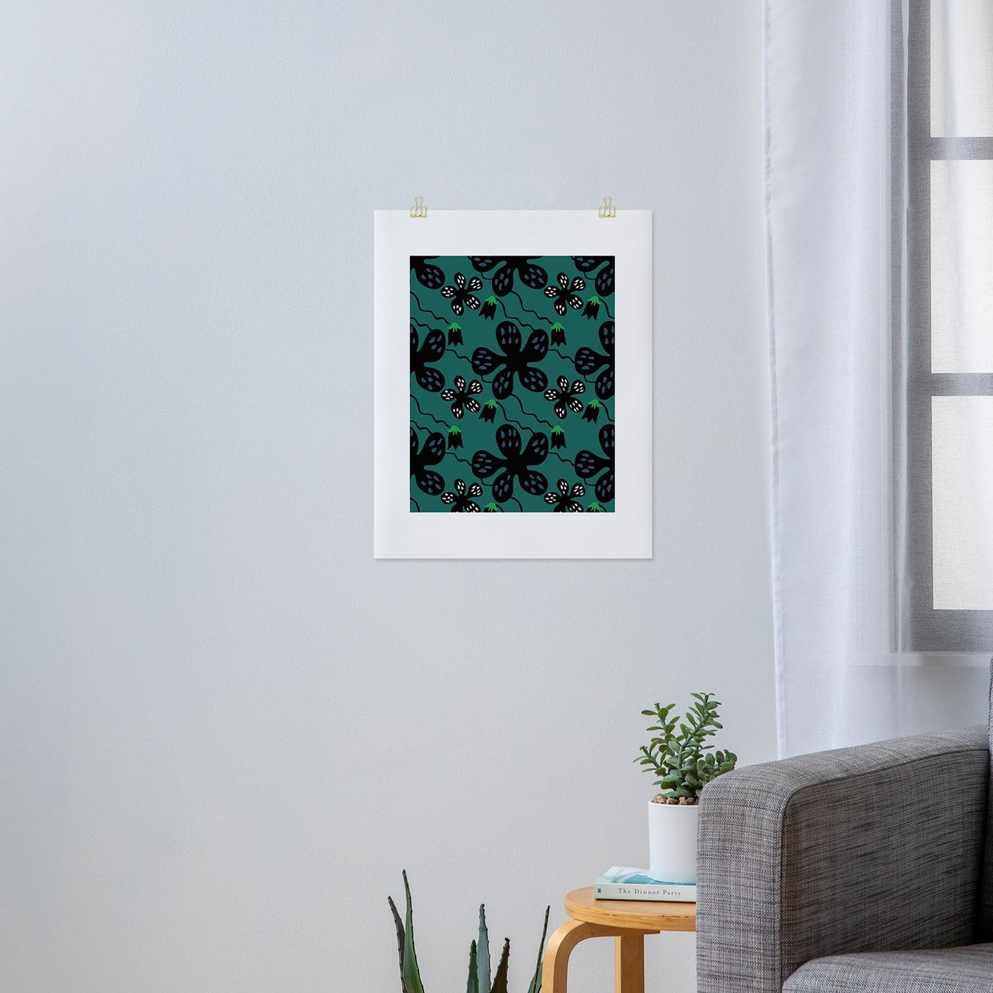Camilla Foss Scandi Meadow Art Print