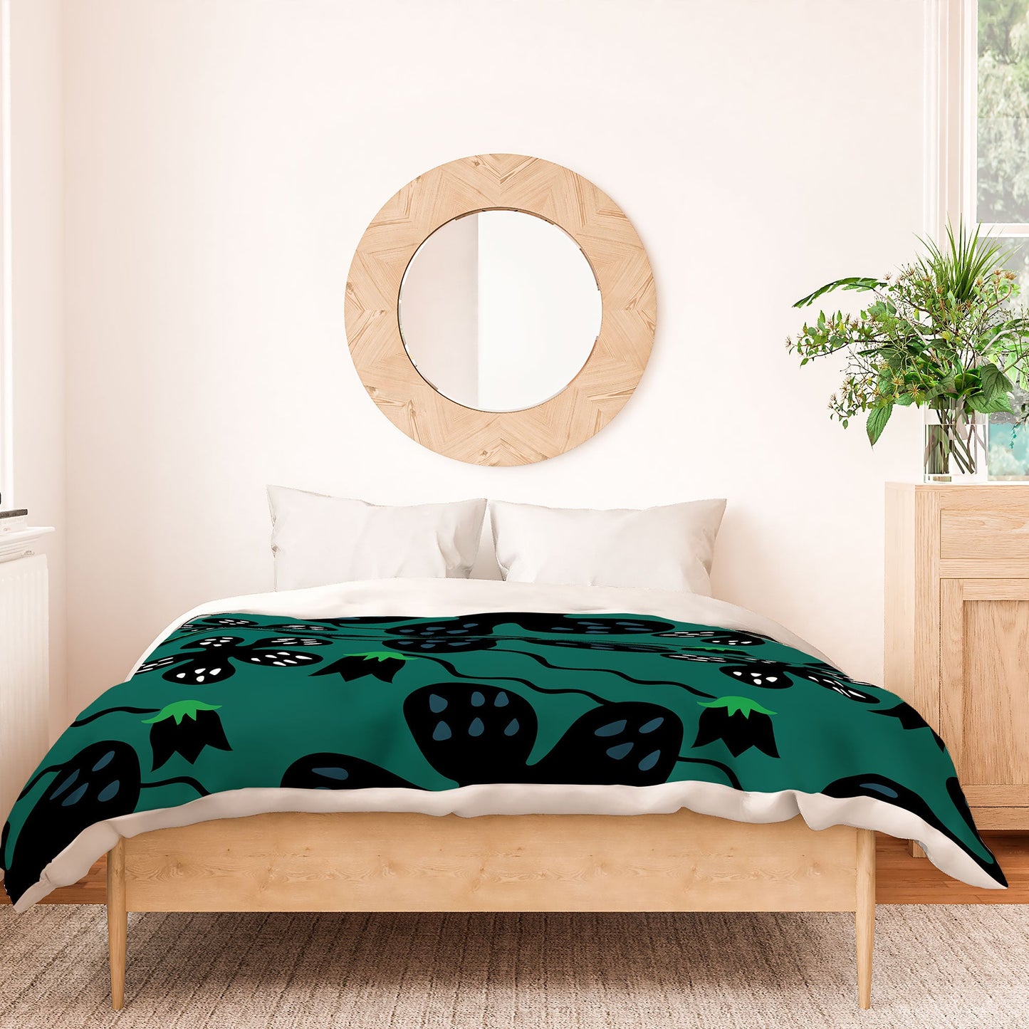 Camilla Foss Scandi Meadow Duvet Cover