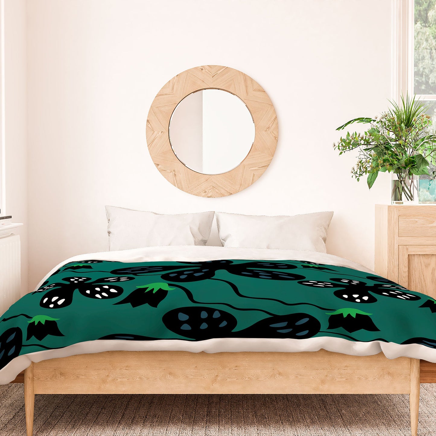 Camilla Foss Scandi Meadow Duvet Cover