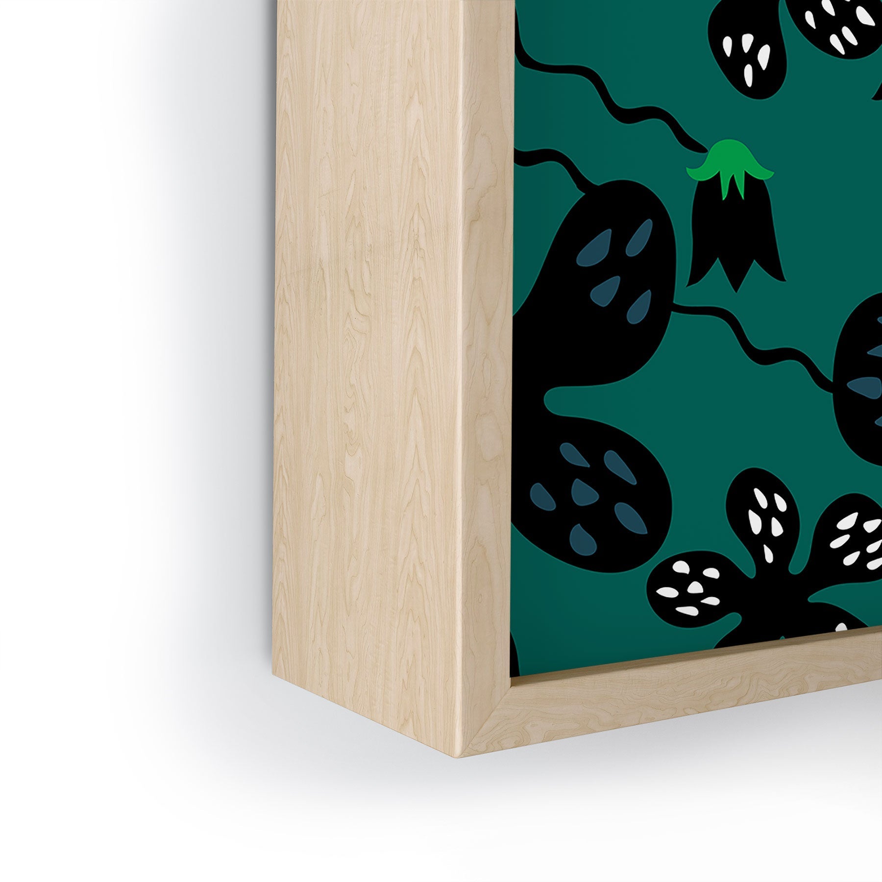 Camilla Foss Scandi Meadow Framed Mini Art Print