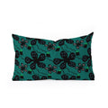 Camilla Foss Scandi Meadow Oblong Throw Pillow