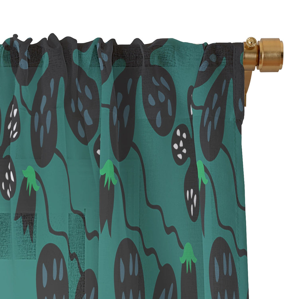 Camilla Foss Scandi Meadow Sheer Window Curtain