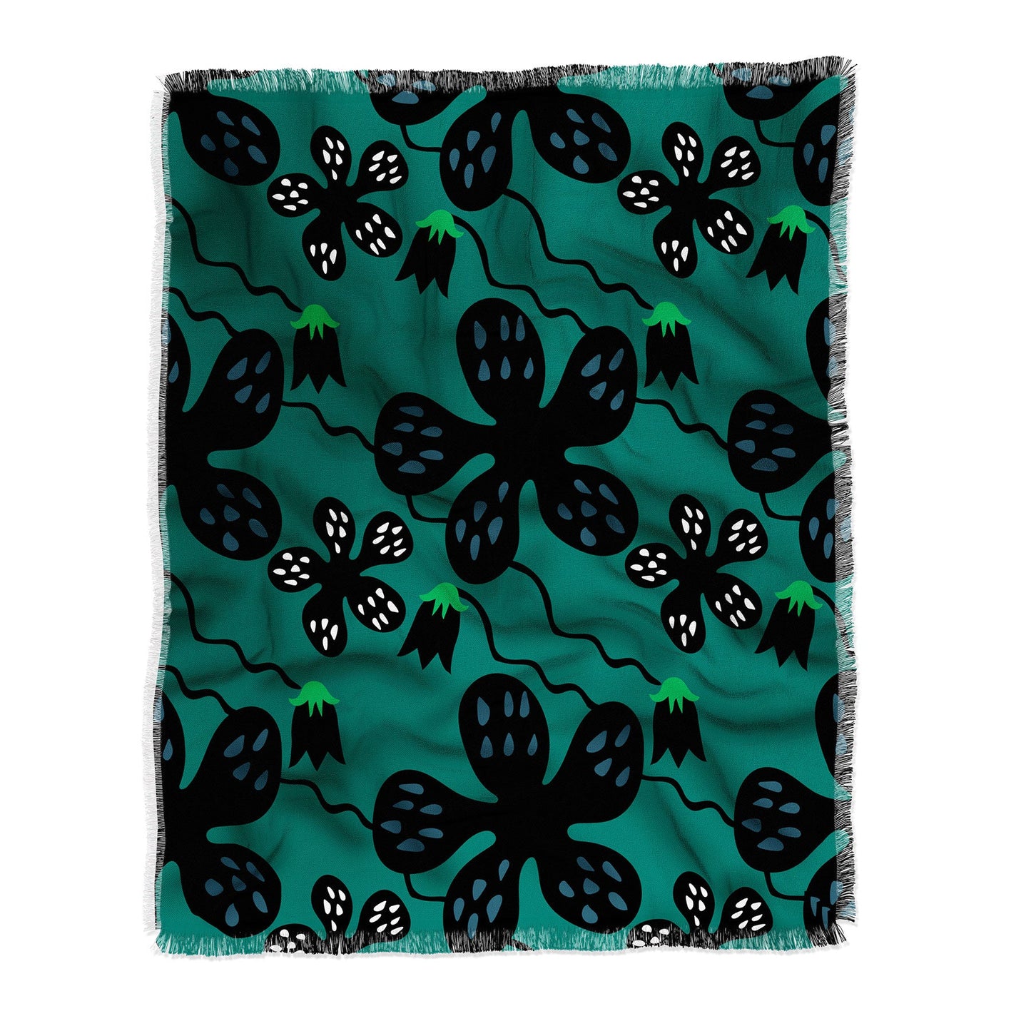 Camilla Foss Scandi Meadow Throw Blanket