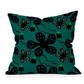 Camilla Foss Scandi Meadow Throw Pillow