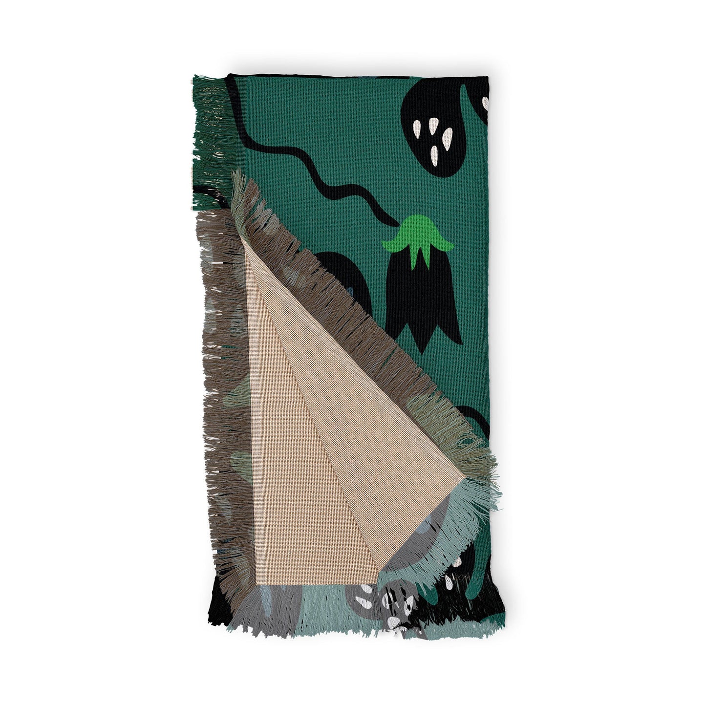 Camilla Foss Scandi Meadow Throw Blanket