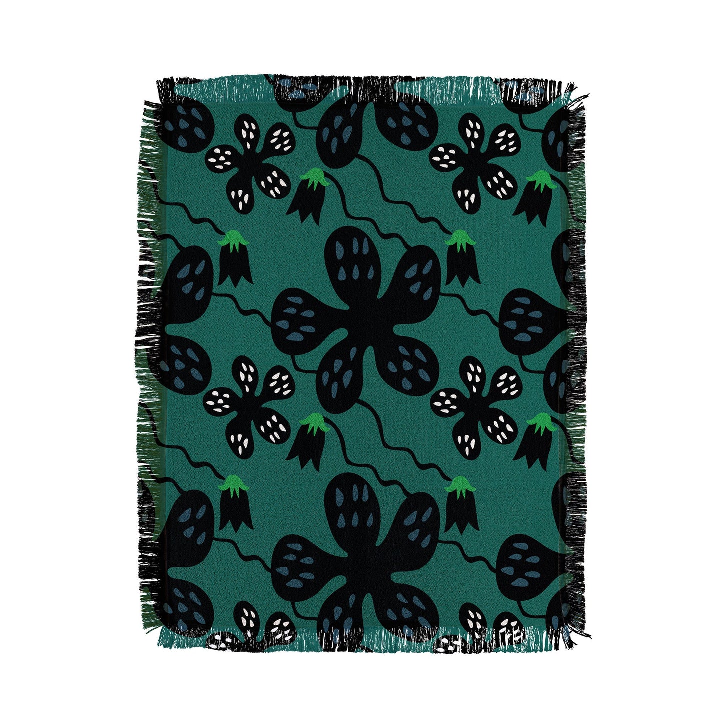 Camilla Foss Scandi Meadow Throw Blanket