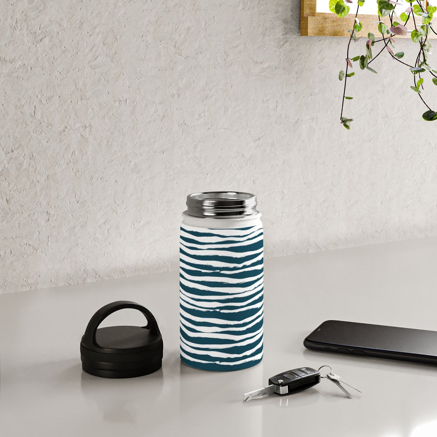 Camilla Foss Scandi Waves Water Bottle