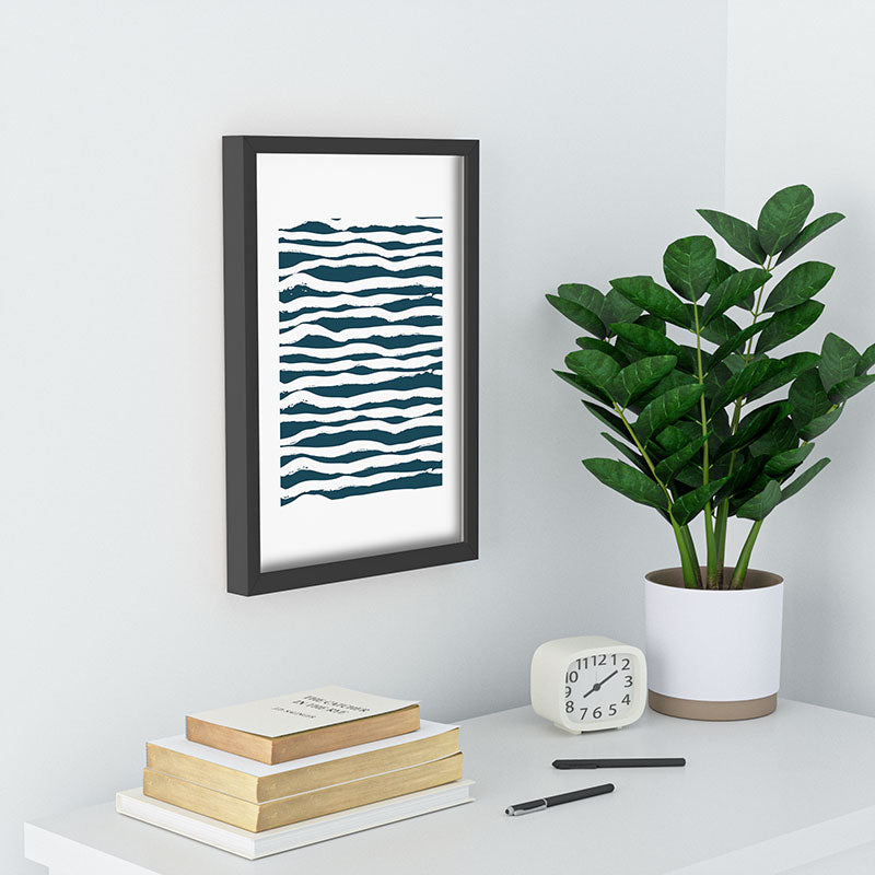 Camilla Foss Scandi Waves Recessed Framing Rectangle