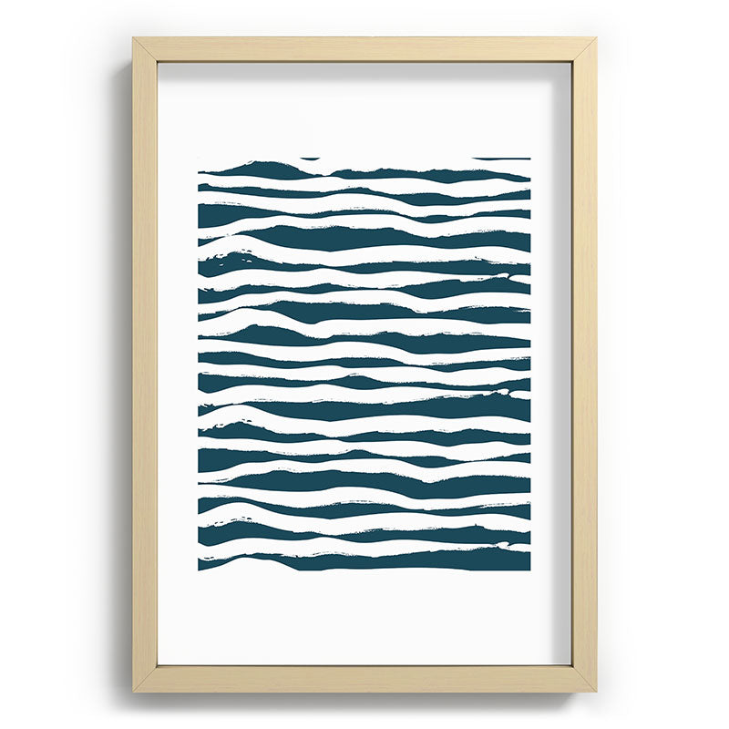 Camilla Foss Scandi Waves Recessed Framing Rectangle