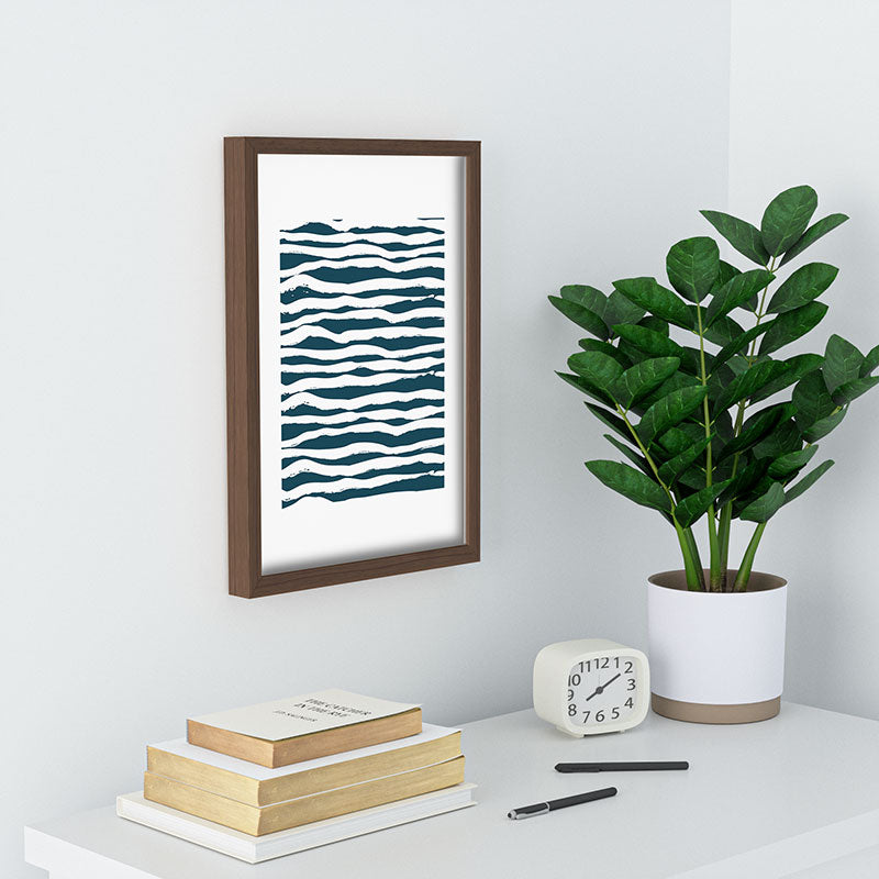 Camilla Foss Scandi Waves Recessed Framing Rectangle