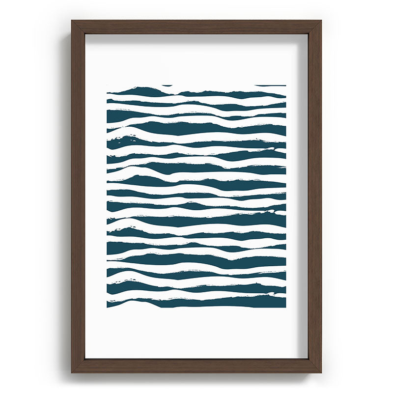 Camilla Foss Scandi Waves Recessed Framing Rectangle