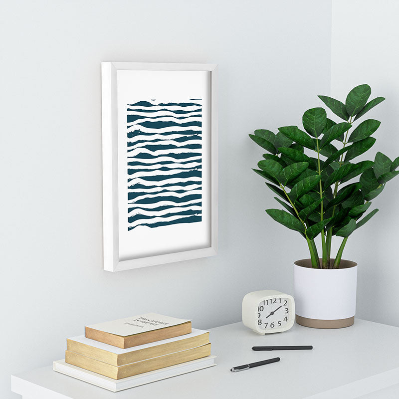 Camilla Foss Scandi Waves Recessed Framing Rectangle
