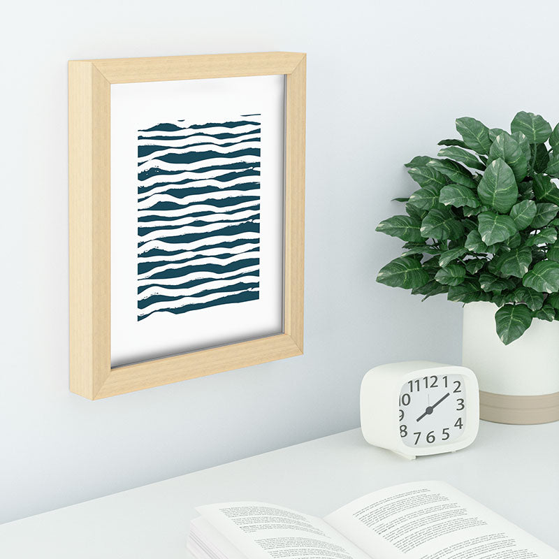 Camilla Foss Scandi Waves Recessed Framing Rectangle