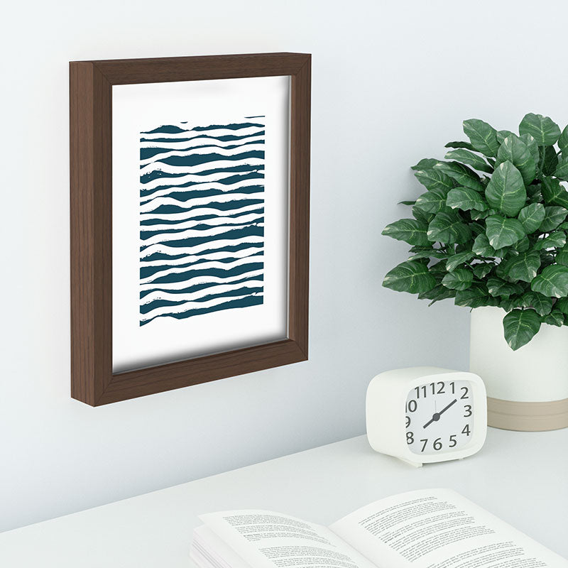 Camilla Foss Scandi Waves Recessed Framing Rectangle