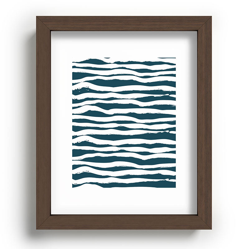 Camilla Foss Scandi Waves Recessed Framing Rectangle