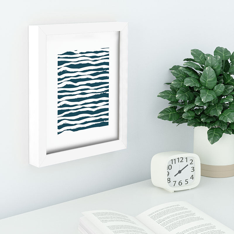 Camilla Foss Scandi Waves Recessed Framing Rectangle