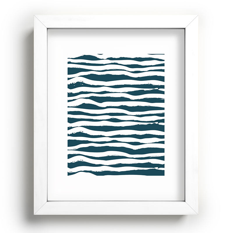 Camilla Foss Scandi Waves Recessed Framing Rectangle