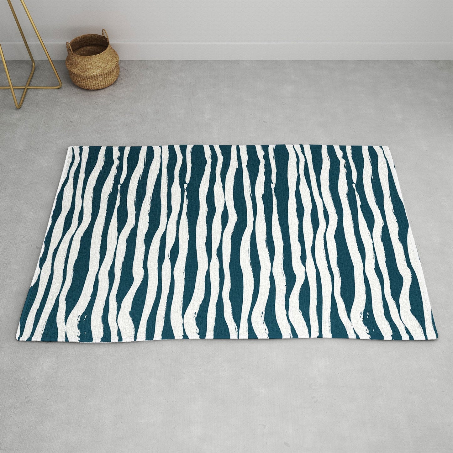 Camilla Foss Scandi Waves Area Rug