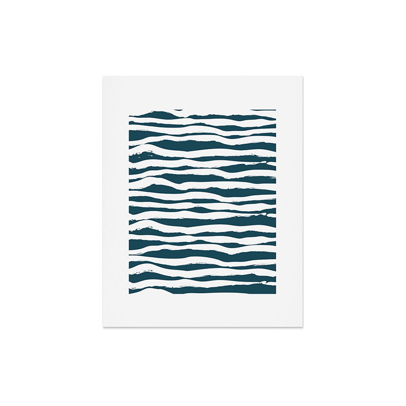 Camilla Foss Scandi Waves Art Print