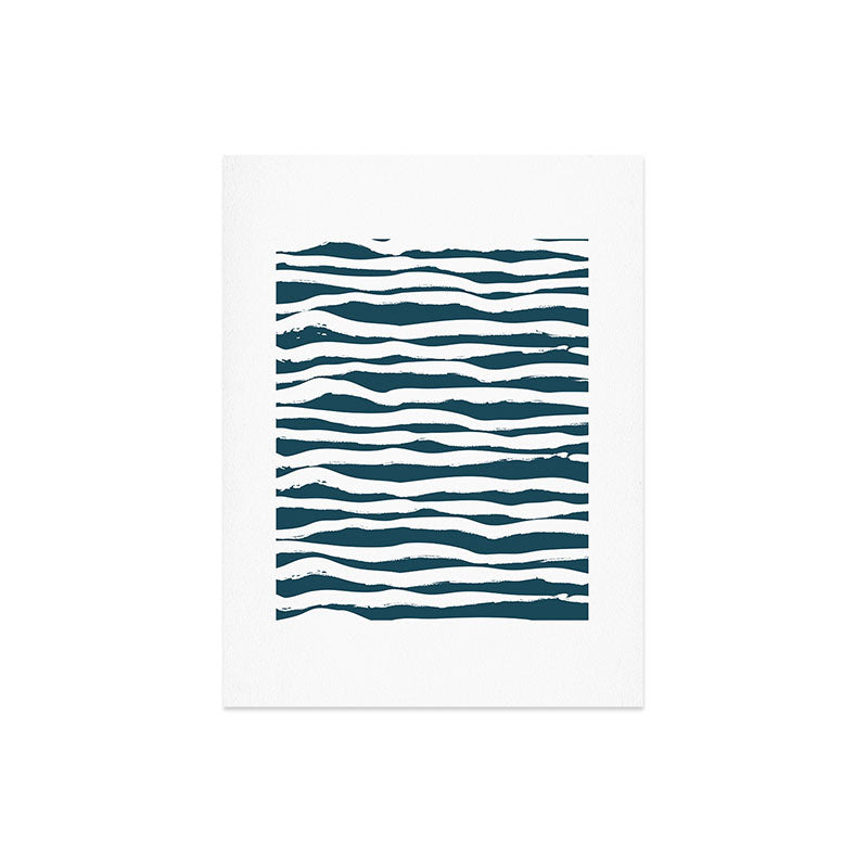 Camilla Foss Scandi Waves Art Print