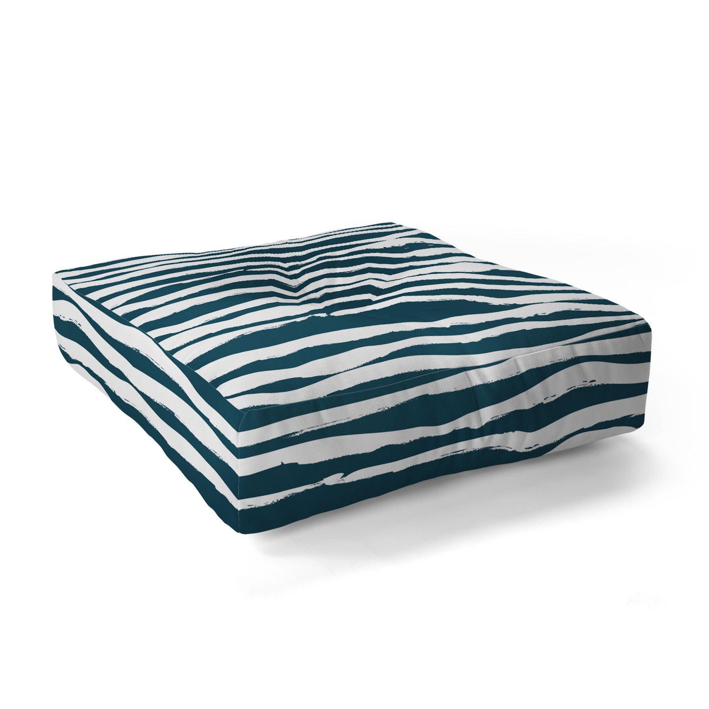 Camilla Foss Scandi Waves Floor Pillow Square