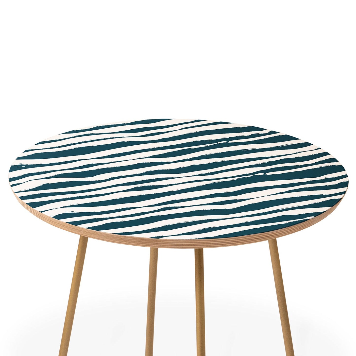 Camilla Foss Scandi Waves Round Side Table