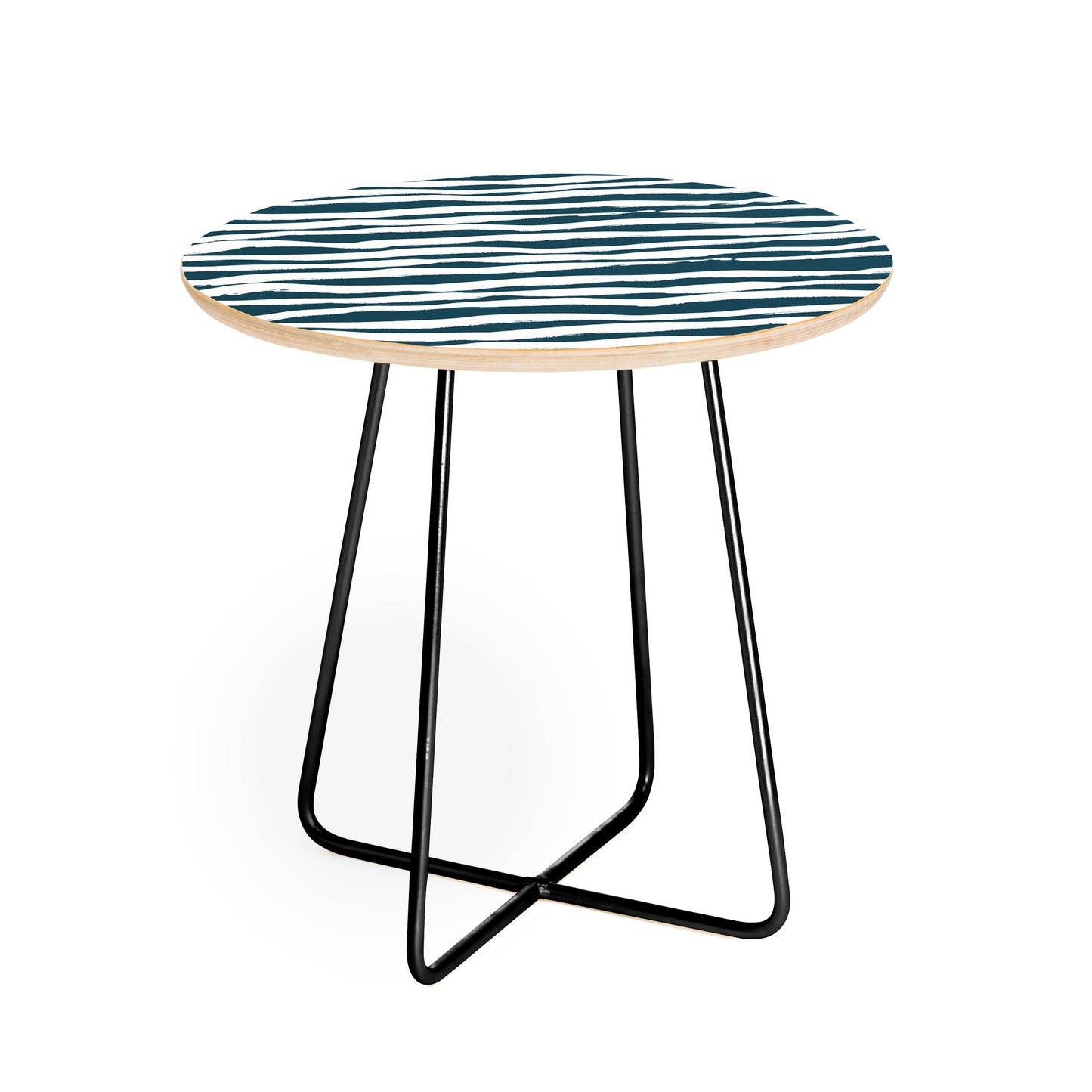 Camilla Foss Scandi Waves Round Side Table