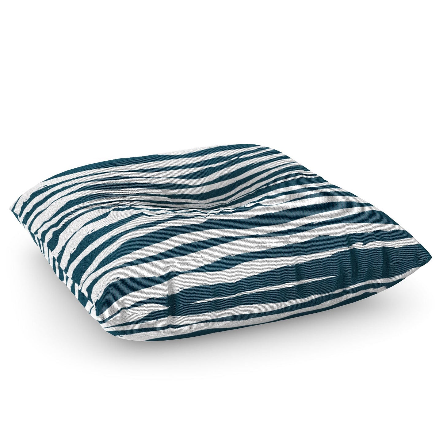 Camilla Foss Scandi Waves Floor Pillow Square