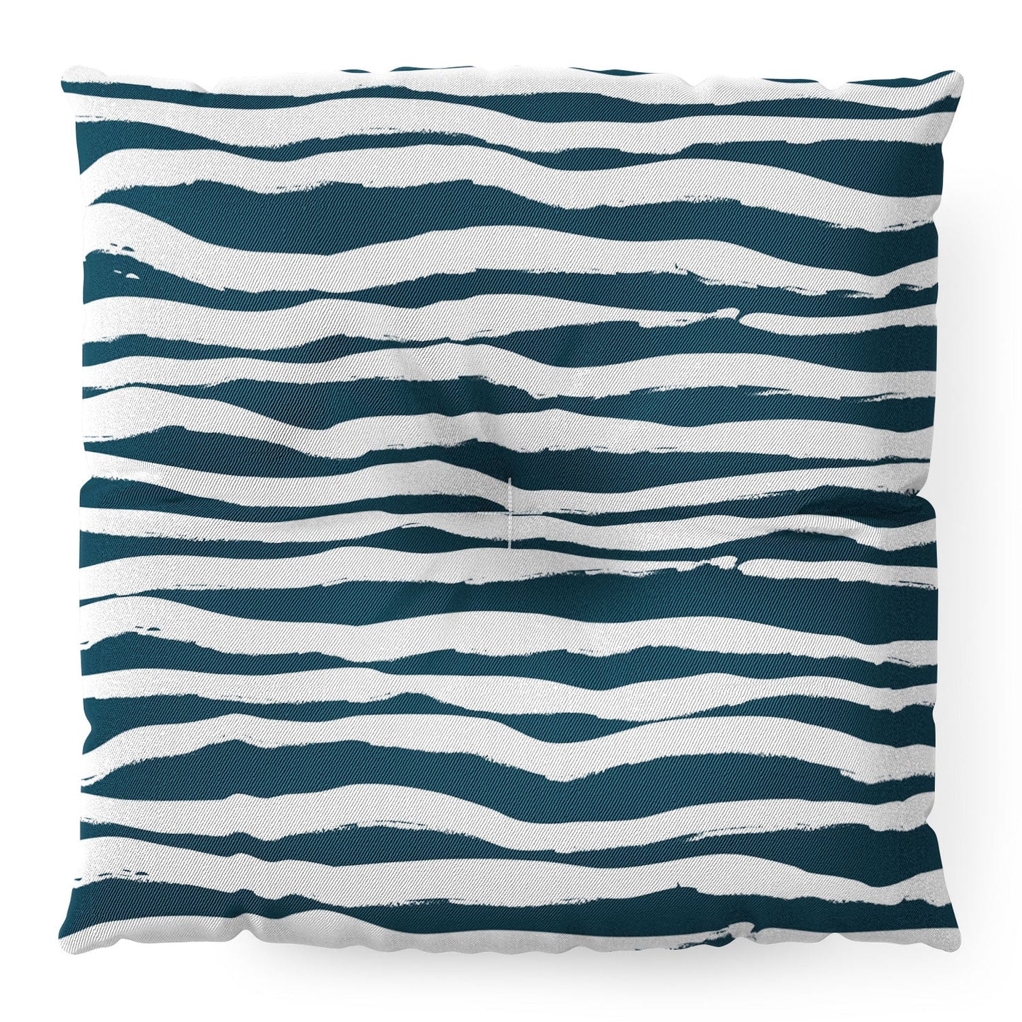 Camilla Foss Scandi Waves Floor Pillow Square