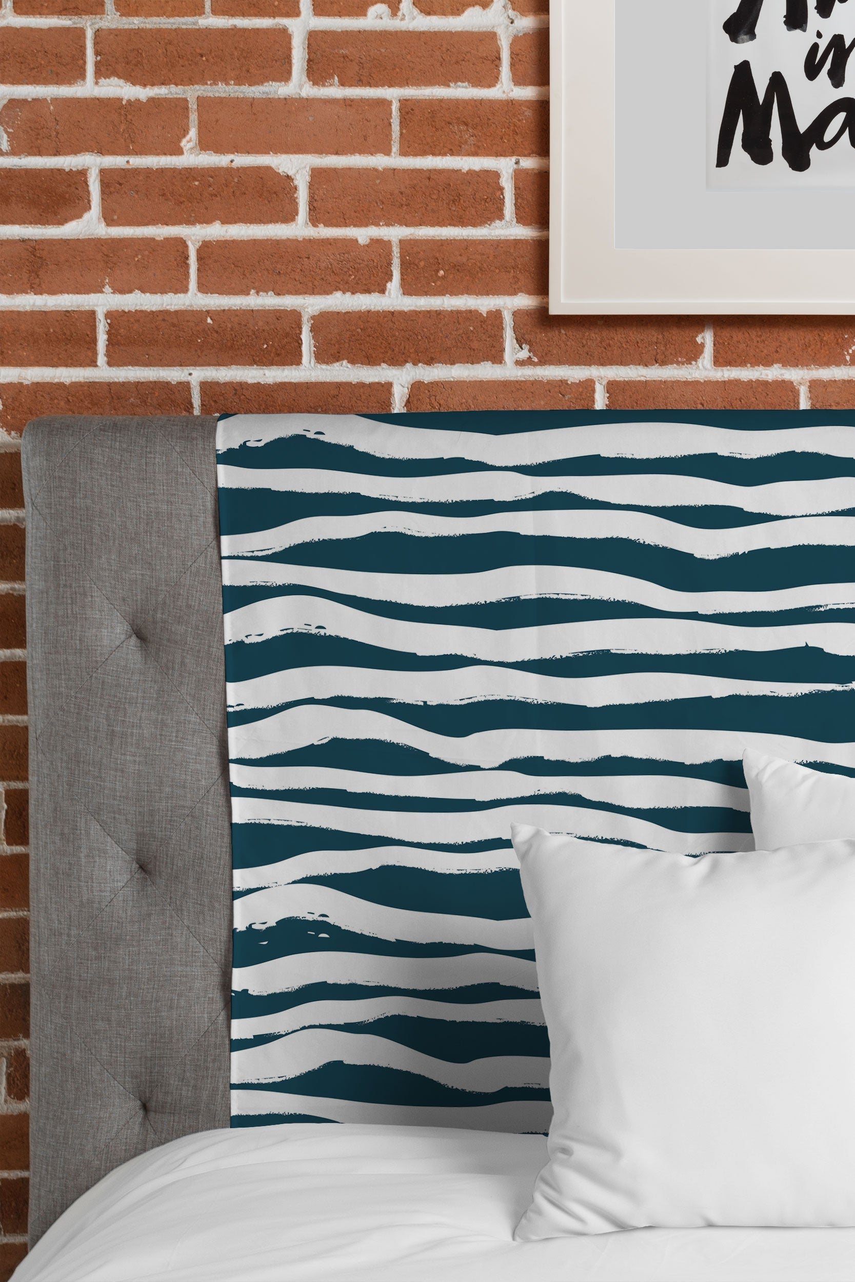 Camilla Foss Scandi Waves Tapestry