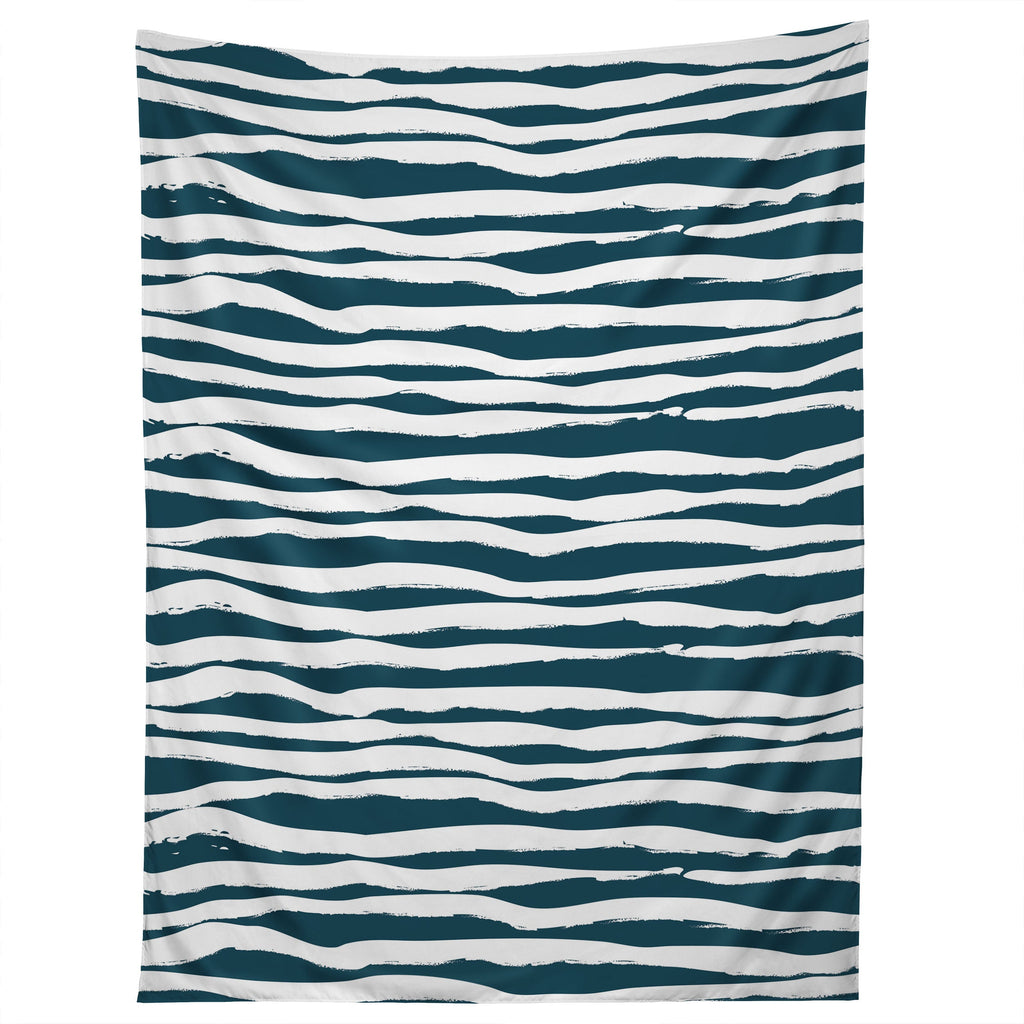 Camilla Foss Scandi Waves Tapestry