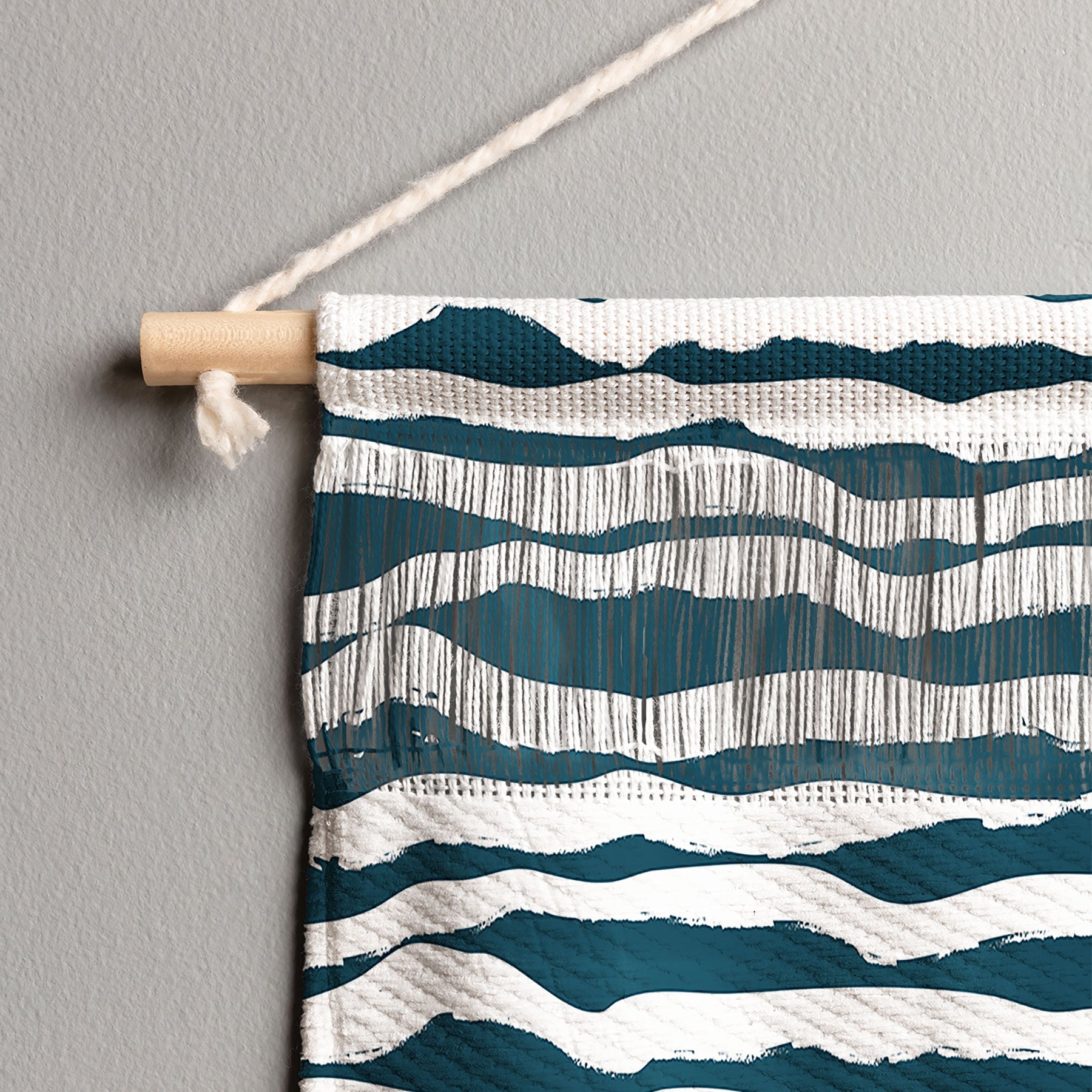 Camilla Foss Scandi Waves Wall Hanging Portrait