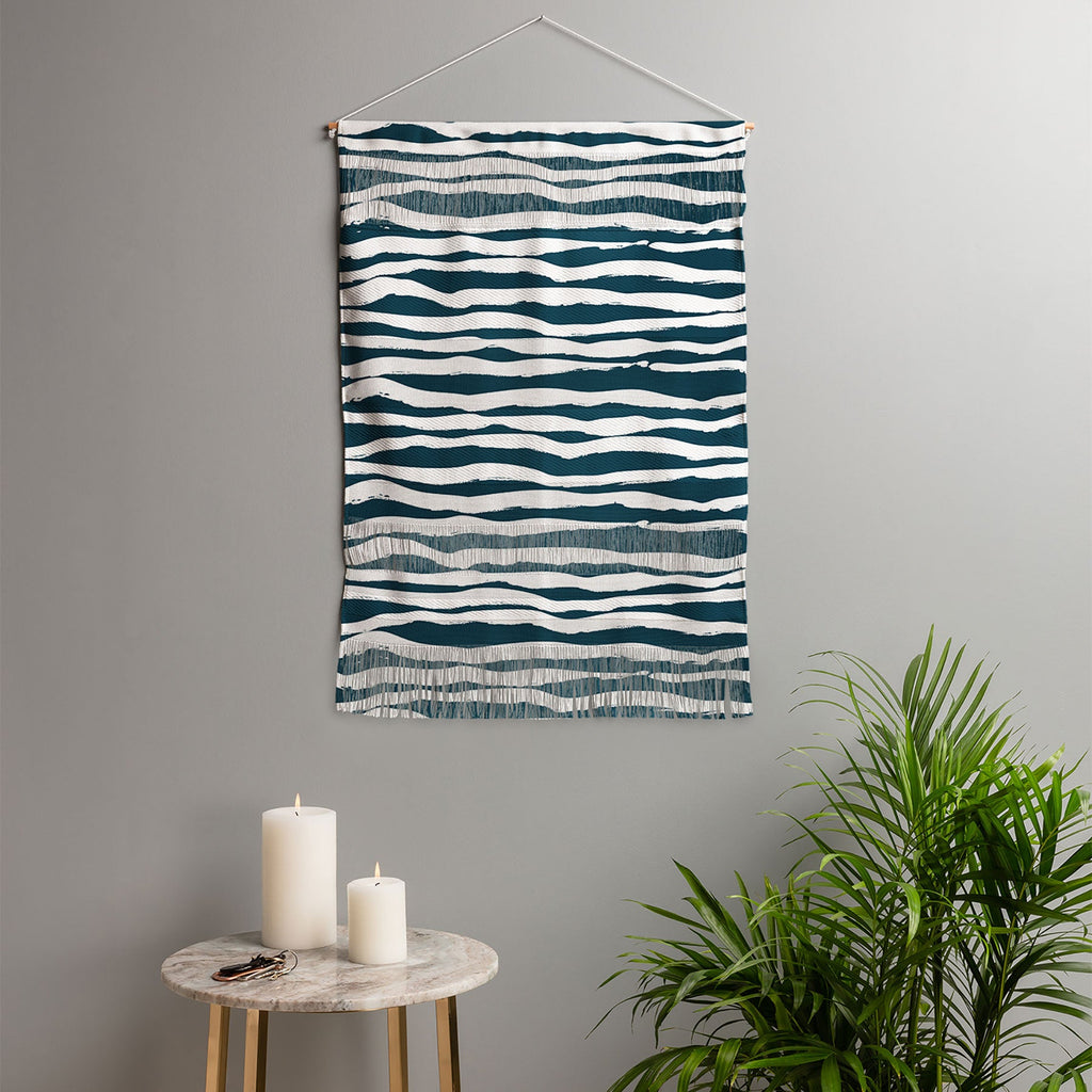 Camilla Foss Scandi Waves Wall Hanging Portrait