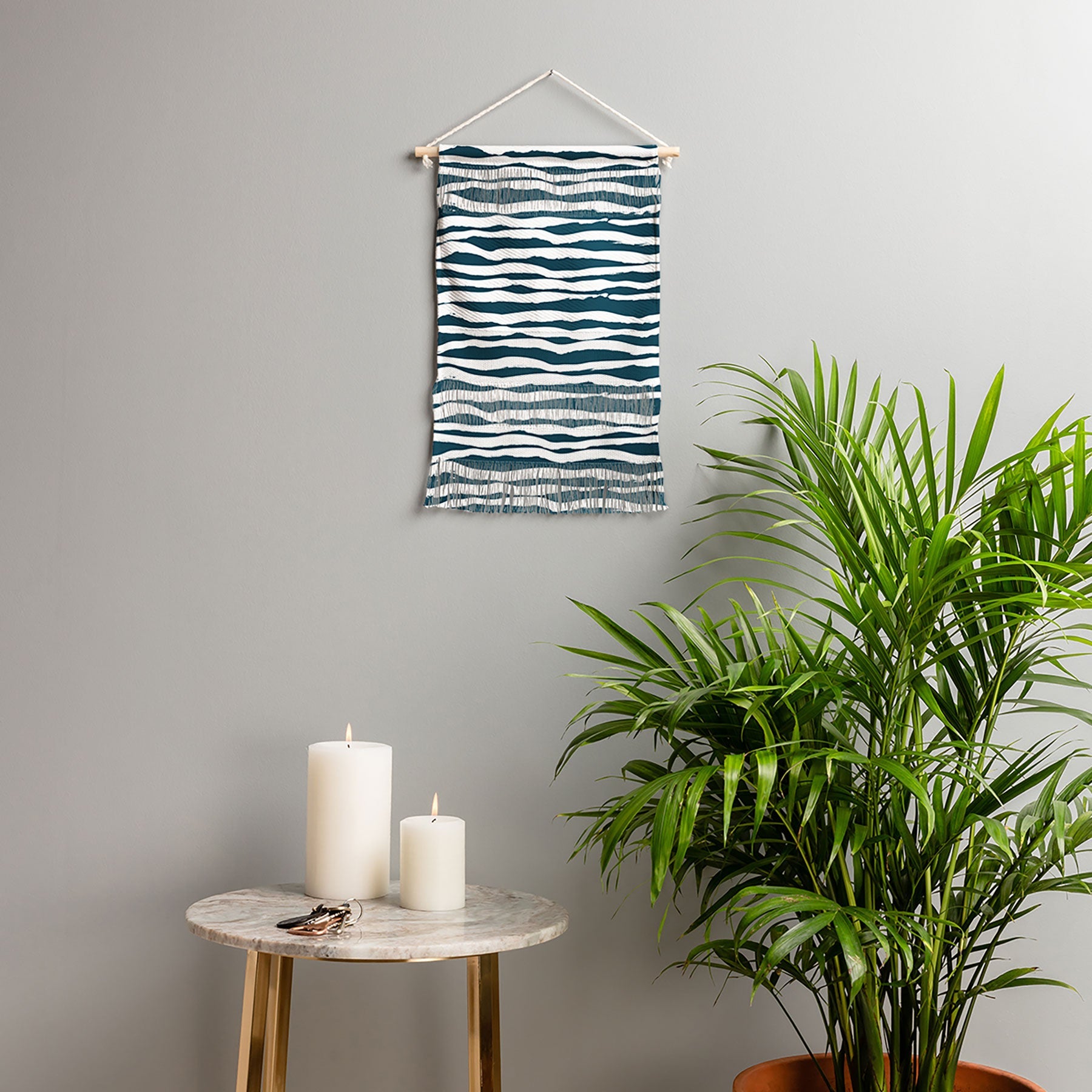 Camilla Foss Scandi Waves Wall Hanging Portrait