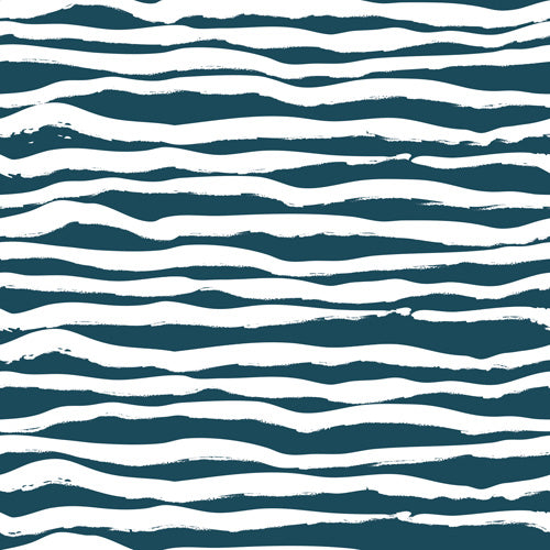 Camilla Foss Scandi Waves Wall Mural