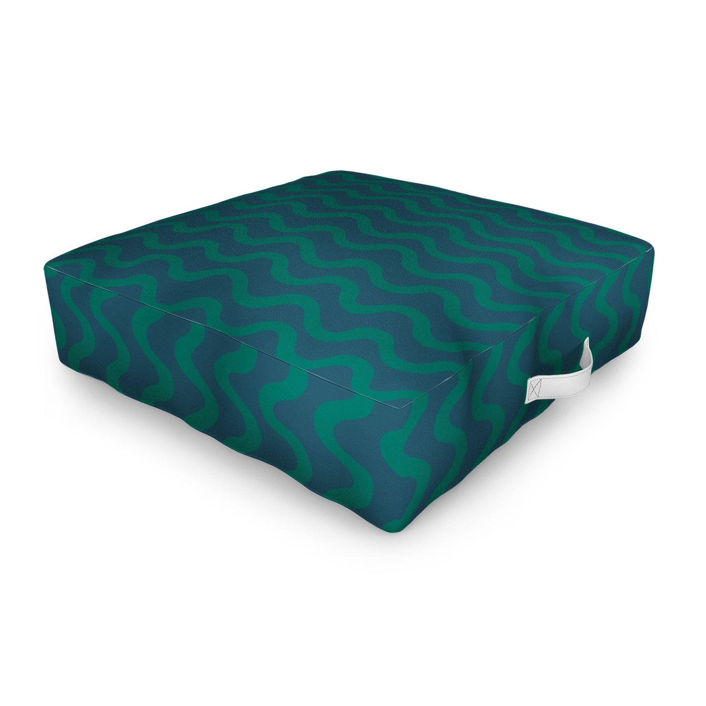Camilla Foss Scandi Wavy Outdoor Floor Cushion