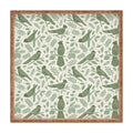 Carey Copeland Song Birds Green Square Tray
