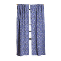 carriecantwell French Country Blue Floral Blackout Window Curtain