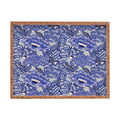 carriecantwell French Country Blue Floral Rectangular Tray