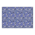 carriecantwell French Country Blue Floral Outdoor Rug
