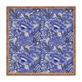 carriecantwell French Country Blue Floral Square Tray