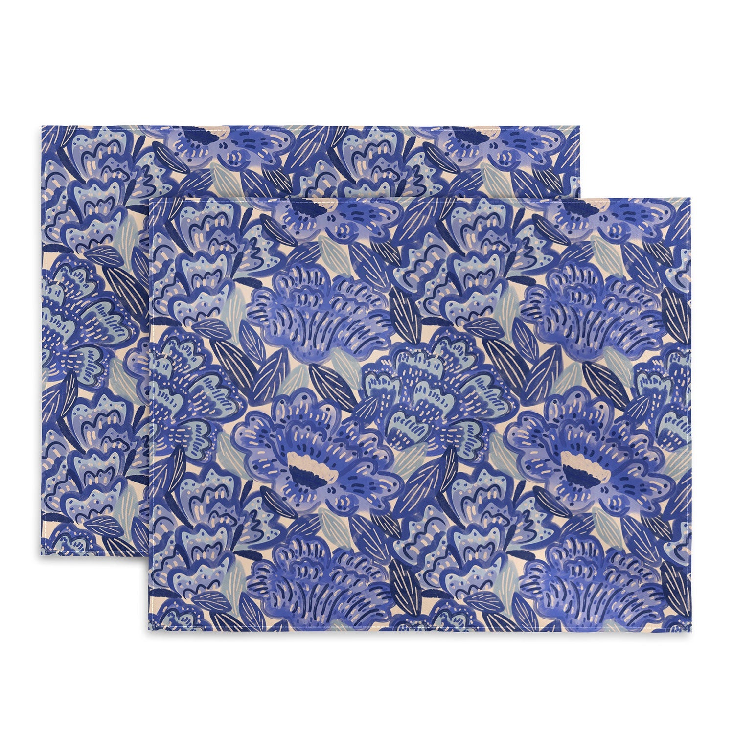 carriecantwell French Country Blue Floral Placemat