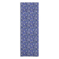 carriecantwell French Country Blue Floral Yoga Towel