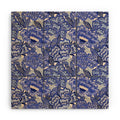 carriecantwell French Country Blue Floral Wood Wall Mural