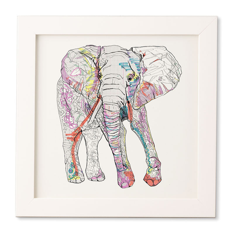 Casey Rogers Elephant 1 Framed Wall Art