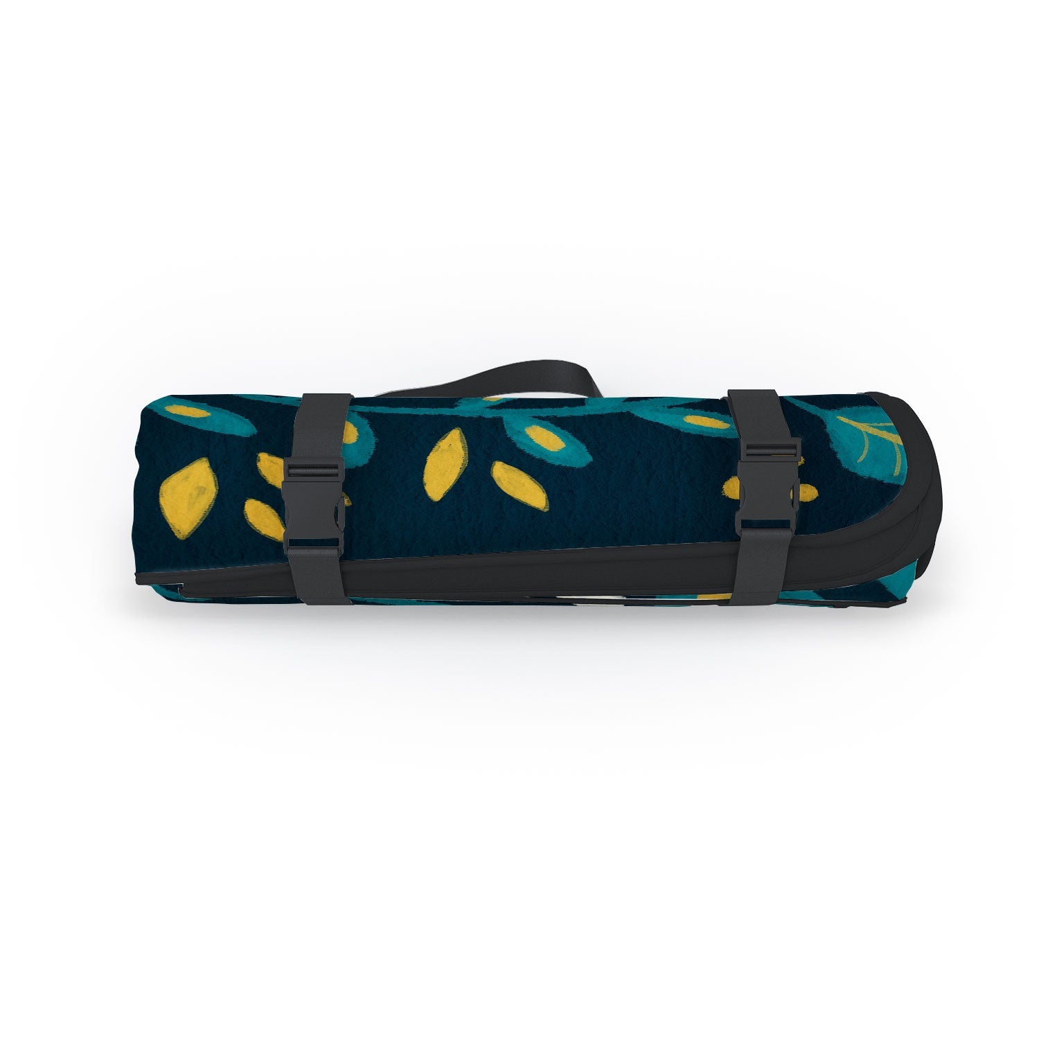 Cat Coquillette Butterfly Symmetry Teal Palet Picnic Blanket